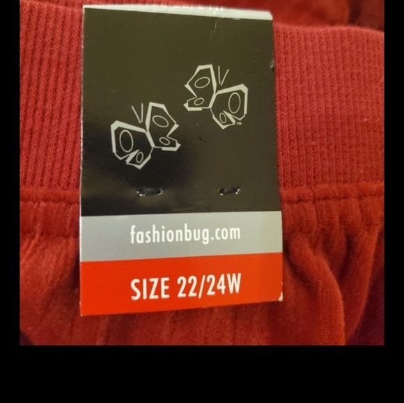 Fashion Bug Vintage Plus Size Active Elastic Waist LOUNGE PANTS - Picture 8 of 8